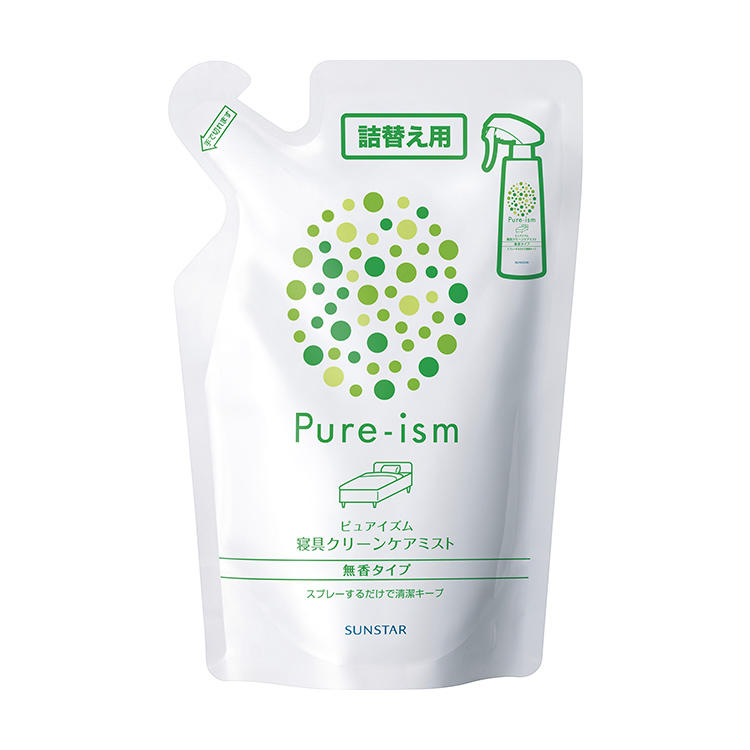 ピュアイズム 寝具クリーンケアミスト 無香タイプ 詰替え用 220mL